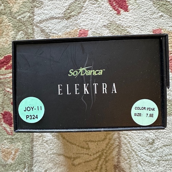New-in-box SoDanca Joy II Elektra pointe shoes - Picture 4 of 7